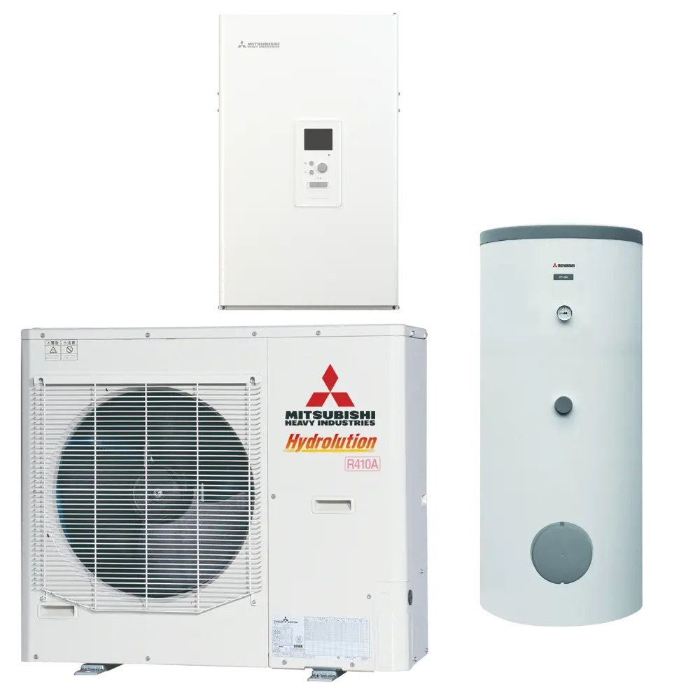 Тепловий насос повітря-вода Mitsubishi Heavy Hydrobox HMS100-W/FDCW100VNX-A, 1000500020471